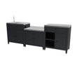 Load image into Gallery viewer, Boss Grill Texas Outdoor Kitchen Unit - Modular BBQ Furniture with Sink
