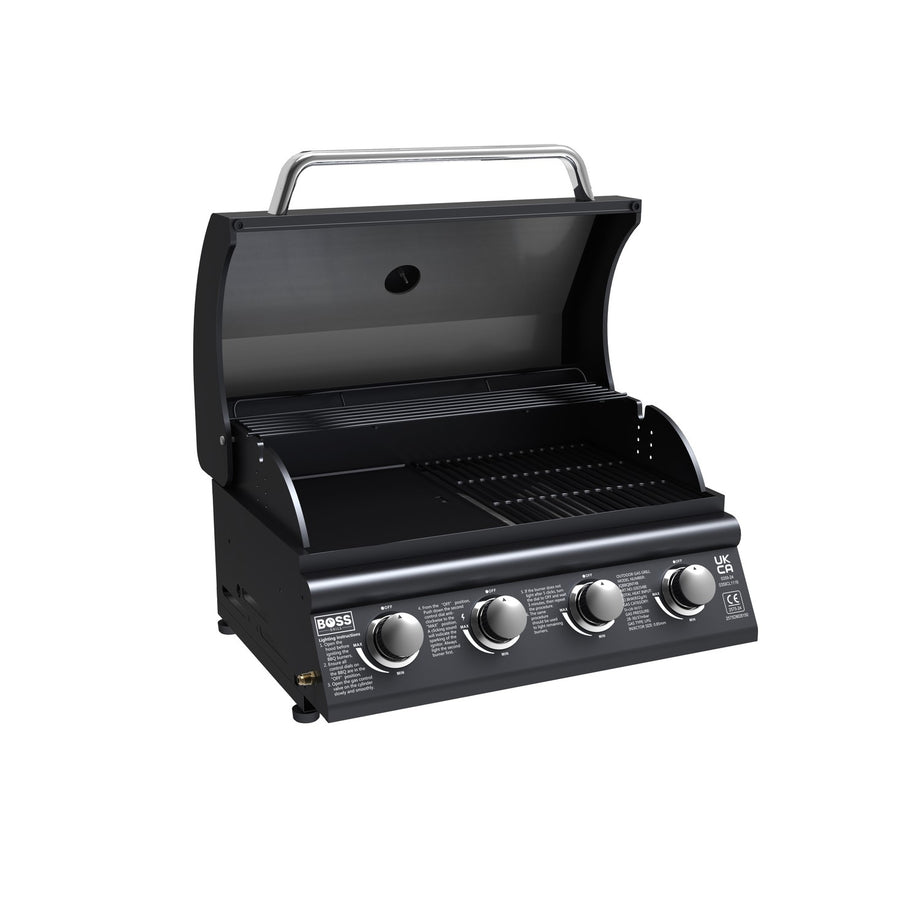 Boss Grill Texas Lone Star 4 Burner Built In Gas BBQ Grill