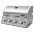 Load image into Gallery viewer, Boss Grill Texas Lone Star 4 Burner Built In Gas BBQ Grill
