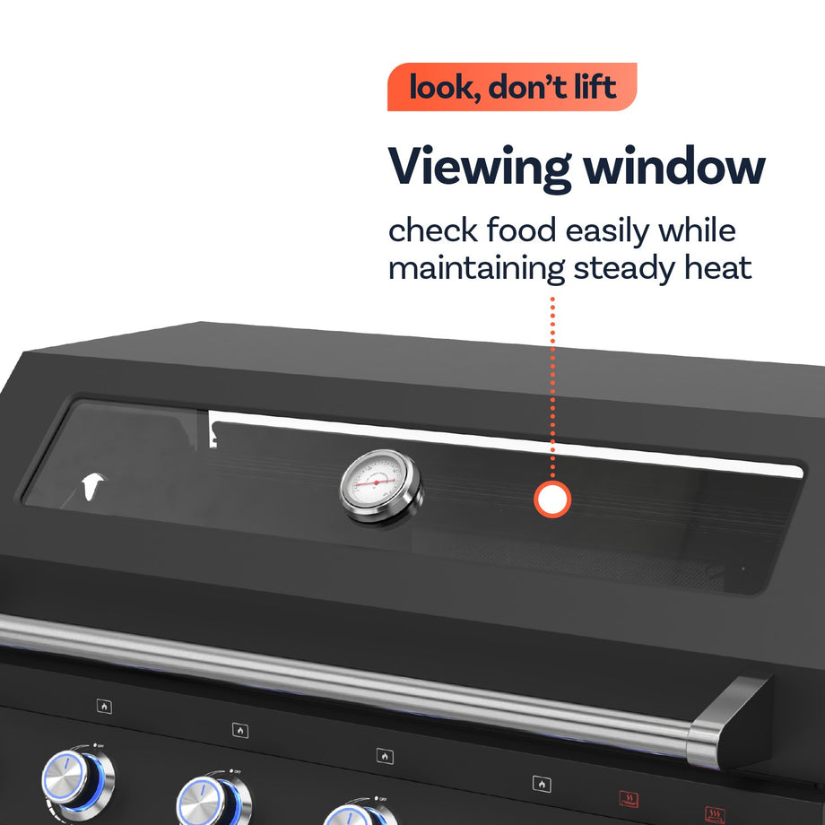 Boss Grill 6 Burner Built-In Gas BBQ