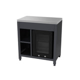 Load image into Gallery viewer, Boss Grill All Star Pro Modular Dual Fuel Outdoor Kitchen - Built-In Gas &amp; Charcoal BBQ with Fridge