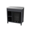 Load image into Gallery viewer, Boss Grill All Star Pro Modular Dual Fuel Outdoor Kitchen - Built-In Gas &amp; Charcoal BBQ with Fridge
