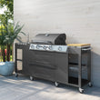 Load image into Gallery viewer, Boss Grill Texas Outdoor Kitchen - 4 Burner Gas BBQ Grill with Side Burner
