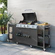 Load image into Gallery viewer, Boss Grill Texas Outdoor Kitchen - 4 Burner Gas BBQ Grill with Side Burner
