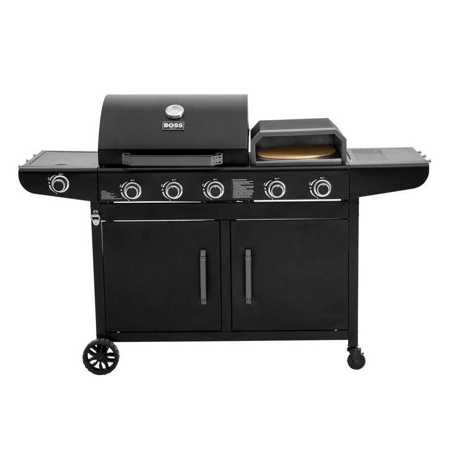 Boss Grill Forno 3-in-1 3 Burner Gas BBQ with Pizza Oven