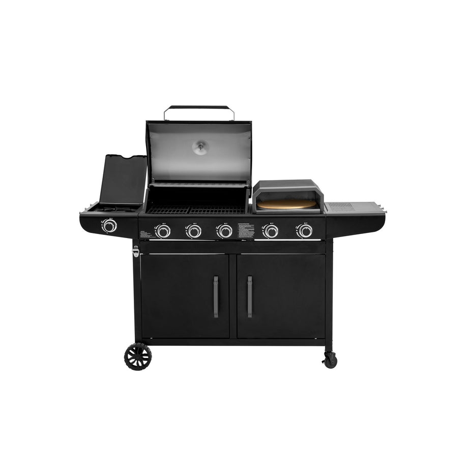 Boss Grill Forno 3-in-1 3 Burner Gas BBQ with Pizza Oven