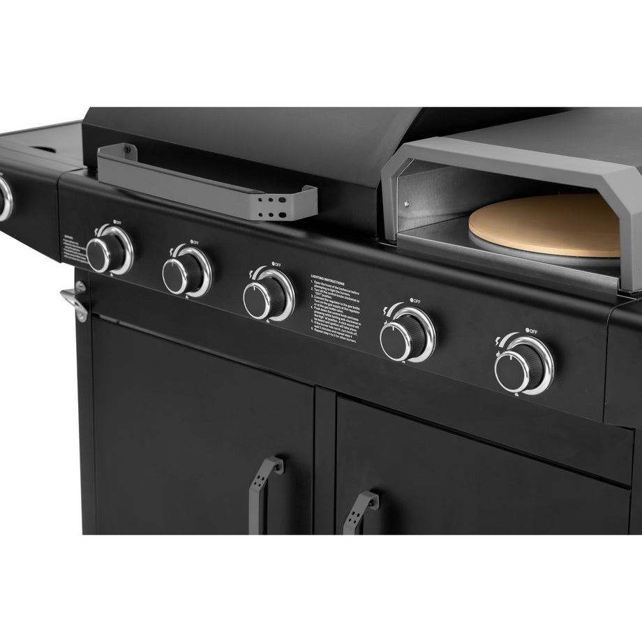 Boss Grill Forno 3-in-1 3 Burner Gas BBQ with Pizza Oven