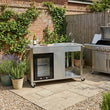 Load image into Gallery viewer, Boss Grill Stainless Steel BBQ Table with Sink and Fridge
