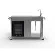 Load image into Gallery viewer, Boss Grill Stainless Steel BBQ Table with Sink and Fridge
