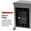 Load image into Gallery viewer, Boss Grill Stainless Steel BBQ Table with Sink and Fridge
