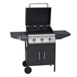Load image into Gallery viewer, Boss Grill Georgia Classic - 3 Burner Gas BBQ Grill with Side Burner
