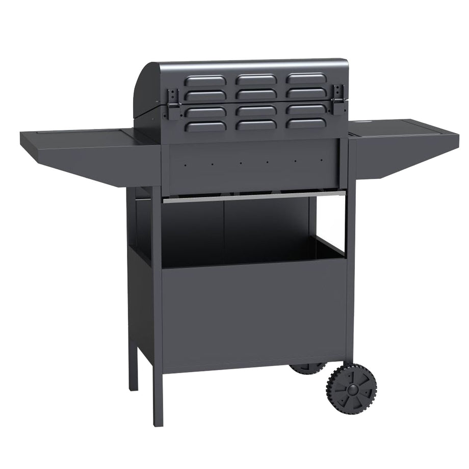 Boss Grill Georgia Classic - 3 Burner Gas BBQ Grill with Side Burner