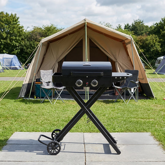 Boss Grill 2 Burner Gas Portable BBQ