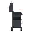 Load image into Gallery viewer, Boss Grill Georgia Dual Fuel - 3 Burner Gas &amp; Charcoal BBQ Grill - Black
