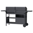 Load image into Gallery viewer, Boss Grill Georgia Dual Fuel - 3 Burner Gas &amp; Charcoal BBQ Grill - Black
