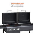 Load image into Gallery viewer, Boss Grill Georgia Dual Fuel - 3 Burner Gas &amp; Charcoal BBQ Grill - Black
