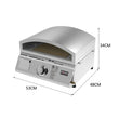 Load image into Gallery viewer, Boss Grill 3-in-1 Gas BBQ Griddle and Pizza Oven
