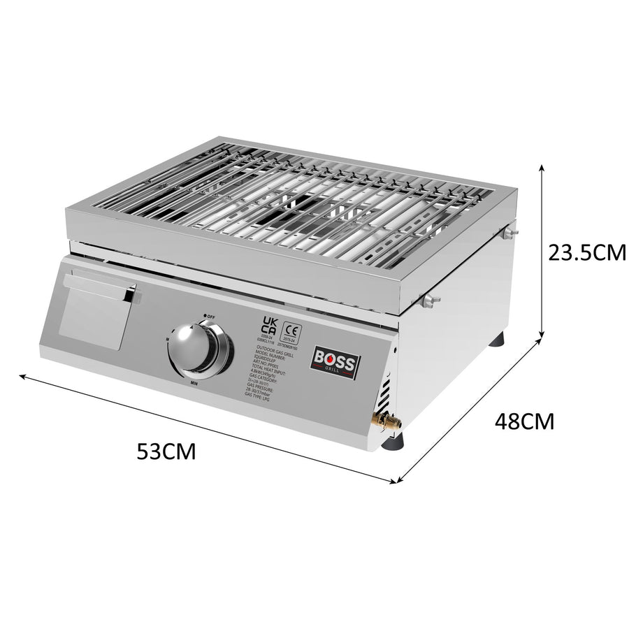 Boss Grill 3-in-1 Gas BBQ Griddle and Pizza Oven