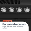 Load image into Gallery viewer, Boss Grill Georgia Classic - 4 Burner Gas BBQ with Side Burner
