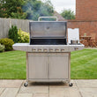 Load image into Gallery viewer, Boss Grill Georgia Classic - 6 Burner Gas BBQ Grill with Side Burner
