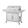 Load image into Gallery viewer, Boss Grill Georgia Classic - 6 Burner Gas BBQ Grill with Side Burner
