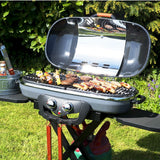 Load image into Gallery viewer, Boss Grill Deluxe Portable - 2 Burner Gas BBQ Grill with Trolley