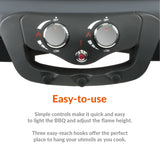 Load image into Gallery viewer, Boss Grill Deluxe Portable - 2 Burner Gas BBQ Grill with Trolley