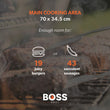 Load image into Gallery viewer, Boss Grill Deluxe Portable - 2 Burner Gas BBQ Grill with Trolley
