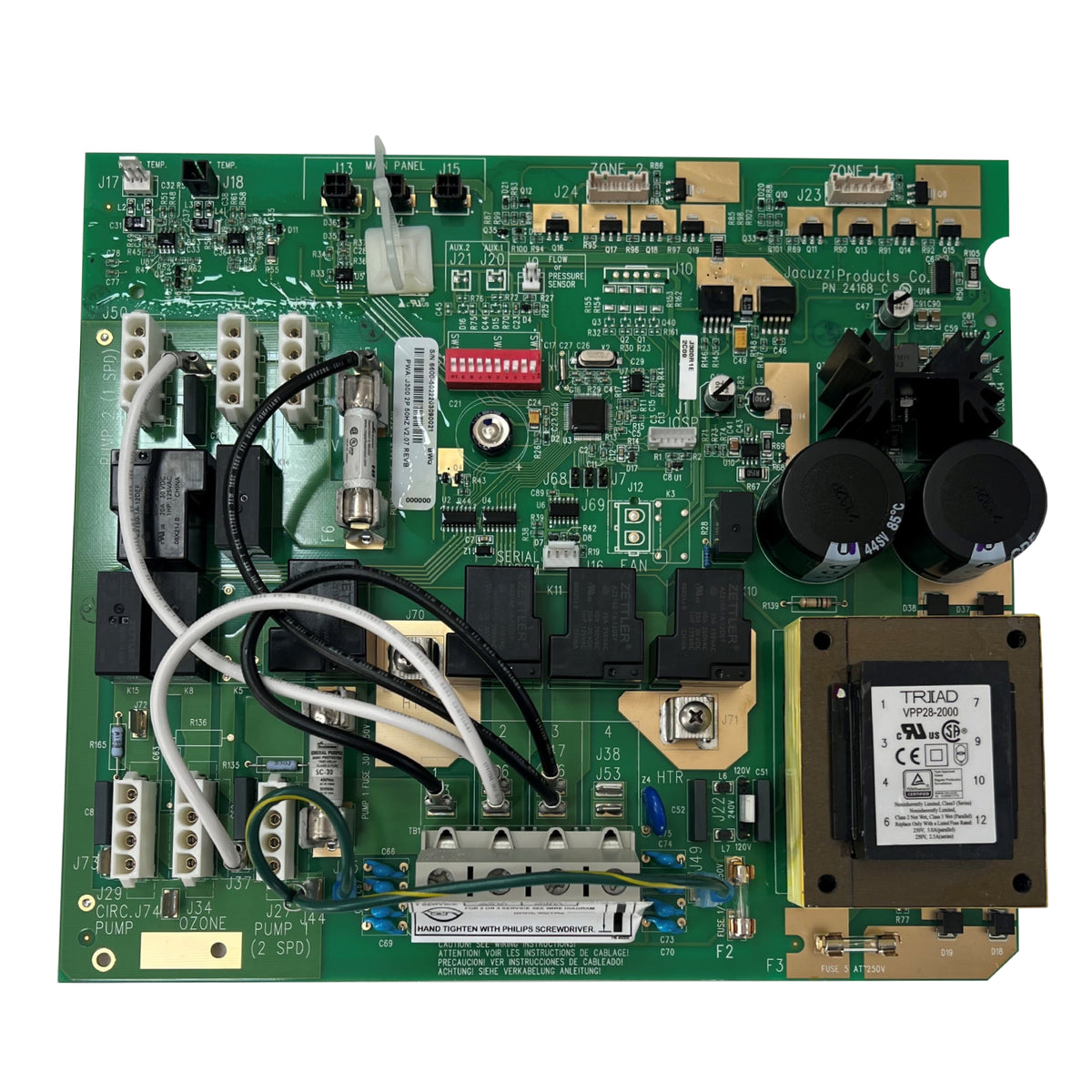 Jacuzzi® J300 LCD PCB 50Hz - 6600-502 – Outdoor Living