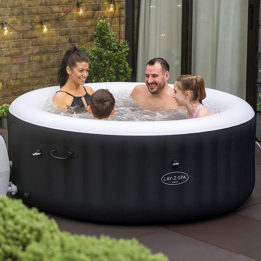 Lay-Z-Spa® AirJet Miami - 4 Person Inflatable Hot Tub