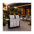 Load image into Gallery viewer, Monster Grill 6 Burner Double Header Gas BBQ - Stainless Steel
