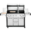 Load image into Gallery viewer, Monster Grill 6 Burner Double Header Gas BBQ - Stainless Steel
