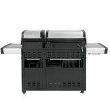 Load image into Gallery viewer, Monster Grill 6 Burner Double Header Gas BBQ - Stainless Steel
