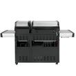 Load image into Gallery viewer, Monster Grill 6 Burner Double Header Gas BBQ - Stainless Steel
