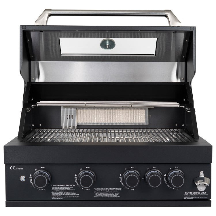 Monster Grill 4 Burner Built-In Gas BBQ