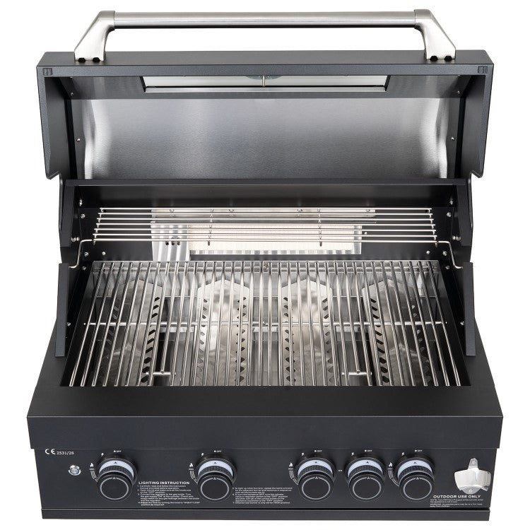 Monster Grill 4 Burner Built-In Gas BBQ
