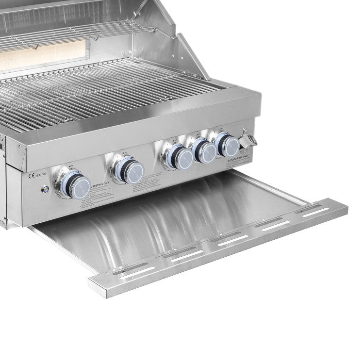 Monster Grill 4 Burner Built-In Gas BBQ