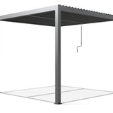 Load image into Gallery viewer, Heavy-Duty Aluminium Pergola with Dual Zone Louvred Roof - 3x3m