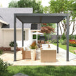 Load image into Gallery viewer, Heavy-Duty Aluminium Pergola with Dual Zone Louvred Roof - 3x3m
