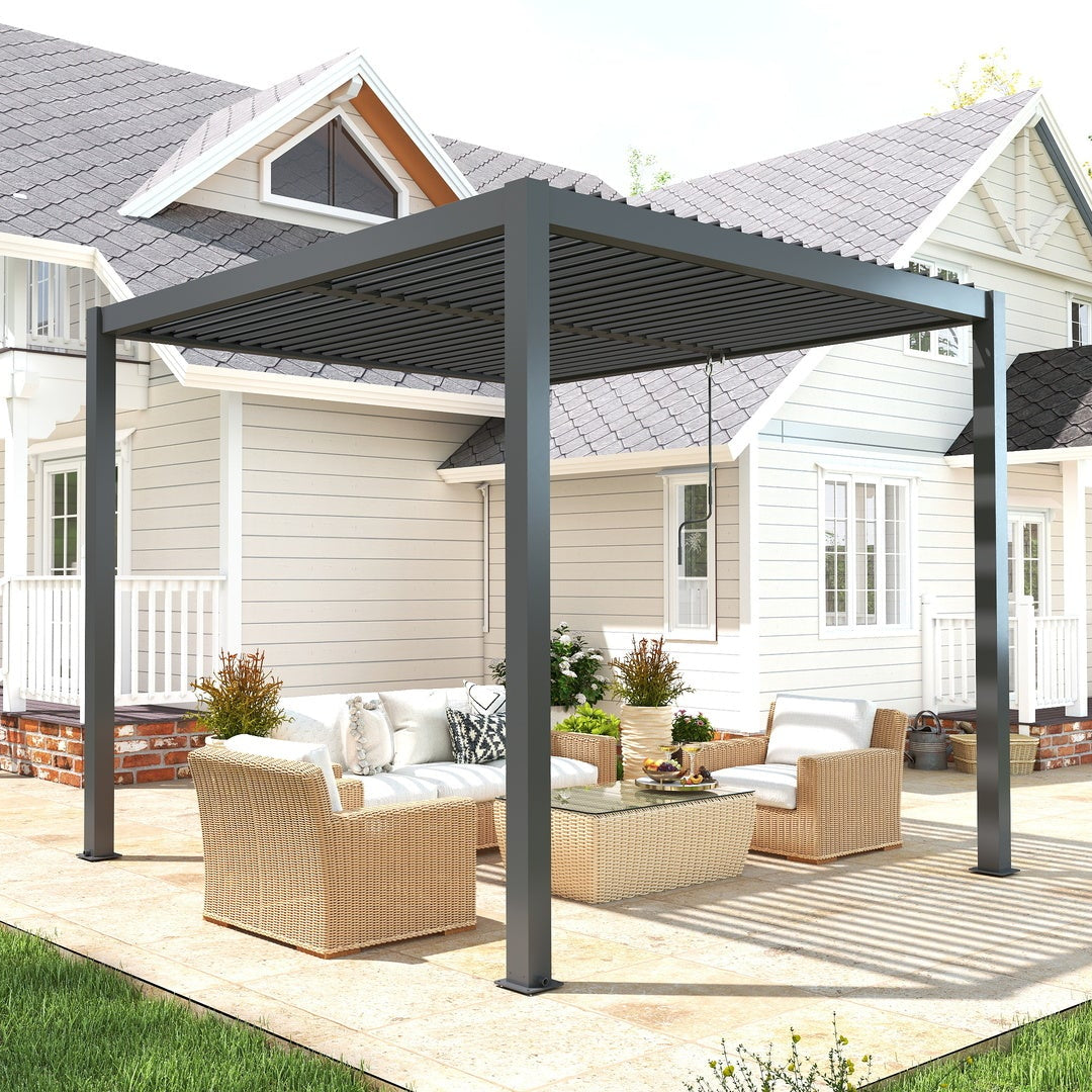 Free 3x3m Aluminium Pergola Worth £999
