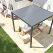 Load image into Gallery viewer, Heavy-Duty Aluminium Pergola with Dual Zone Louvred Roof - 3x3m
