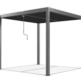 Load image into Gallery viewer, Heavy-Duty Aluminium Pergola with Dual Zone Louvred Roof - 3x3m