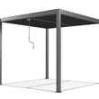 Load image into Gallery viewer, Heavy-Duty Aluminium Pergola with Dual Zone Louvred Roof - 3x3m
