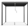 Load image into Gallery viewer, Heavy-Duty Aluminium Pergola with Dual Zone Louvred Roof - 3x3m
