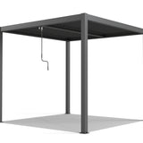 Load image into Gallery viewer, Heavy-Duty Aluminium Pergola with Dual Zone Louvred Roof - 3x3m
