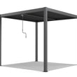 Load image into Gallery viewer, Heavy-Duty Aluminium Pergola with Dual Zone Louvred Roof - 3x3m
