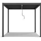 Load image into Gallery viewer, Heavy-Duty Aluminium Pergola with Dual Zone Louvred Roof - 3x3m