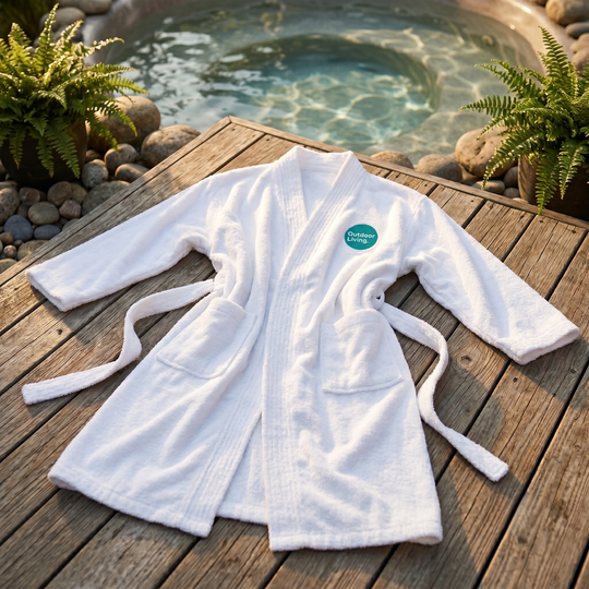 Luxary Hot Tub Robe - Outdoor Living