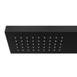 Load image into Gallery viewer, Black Thermostatic Mixer Outdoor Shower with Pencil Hand Shower 2 Outlets - Suva
