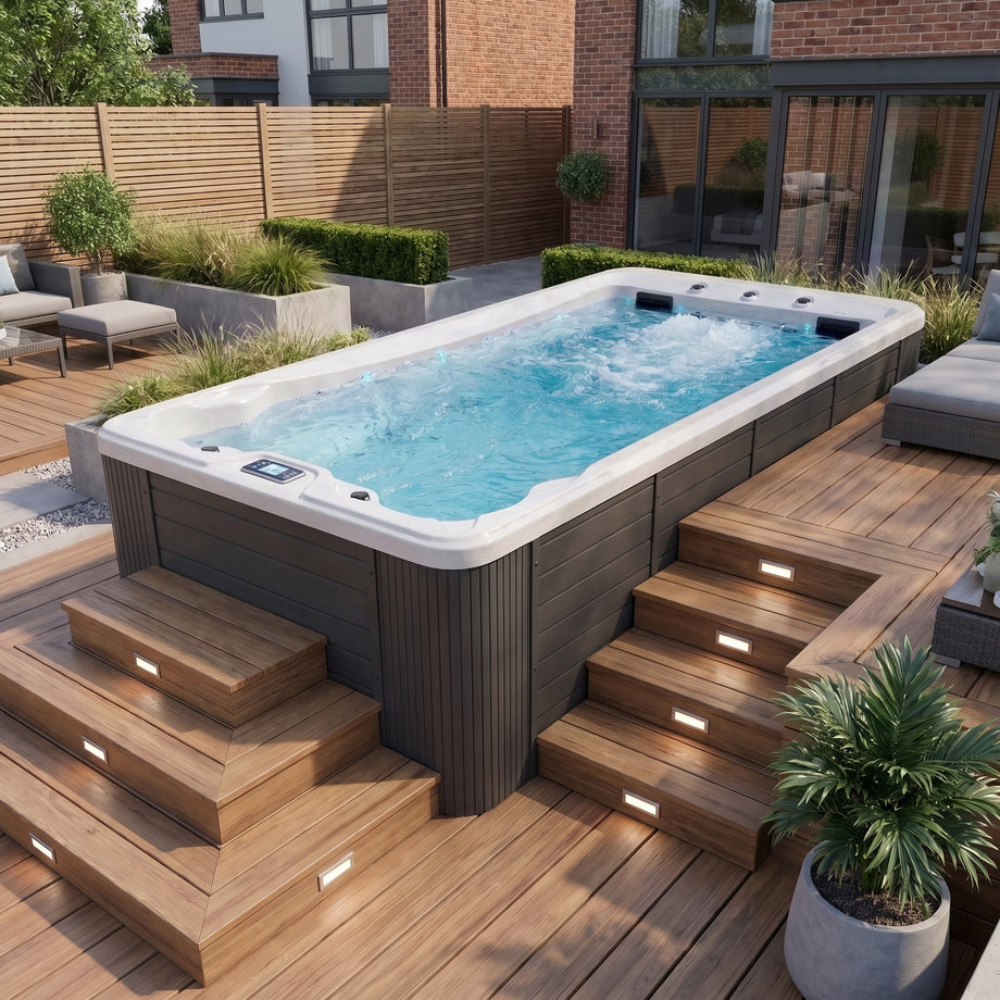 Outdoor Living Mini Pool Swim Spa